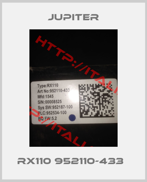 Jupiter-RX110 952110-433  