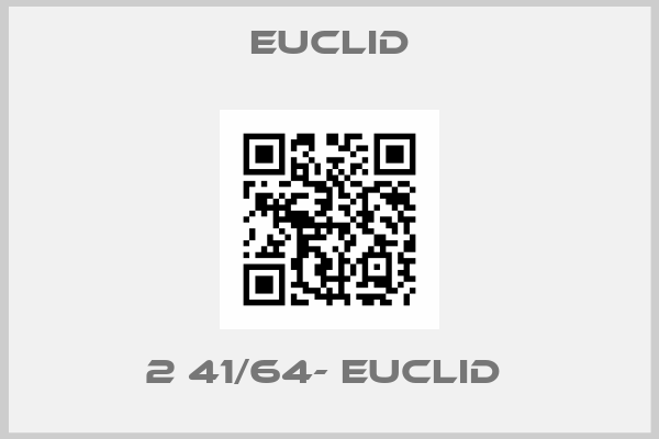 EUCLID-2 41/64- EUCLID 
