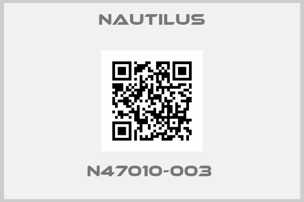 Nautilus-N47010-003 