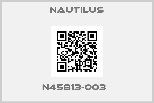 Nautilus-N45813-003  