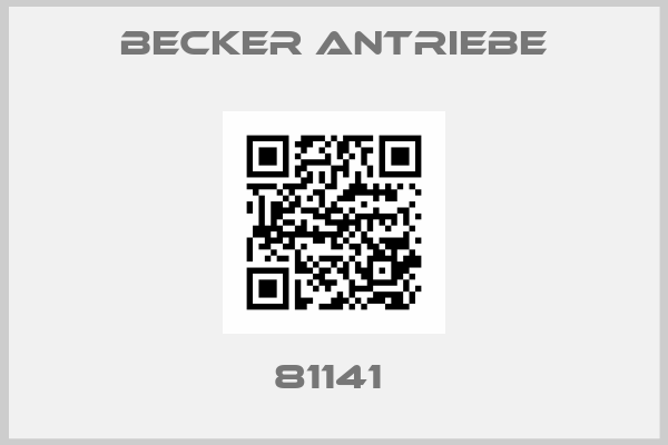 Becker Antriebe-81141 