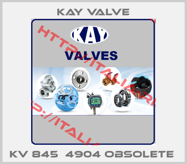 Kay Valve-KV 845  4904 obsolete 