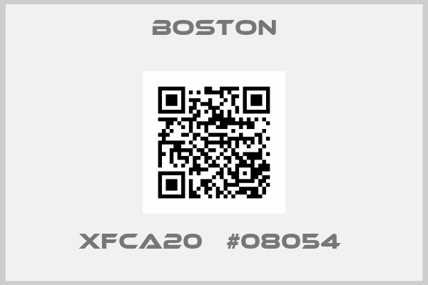 BOSTON-XFCA20   #08054 