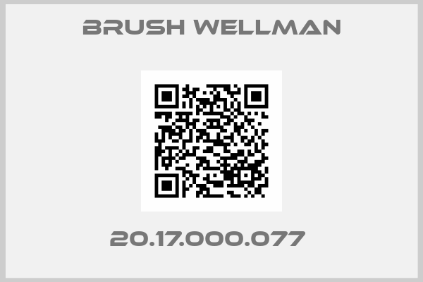 Brush Wellman-20.17.000.077 