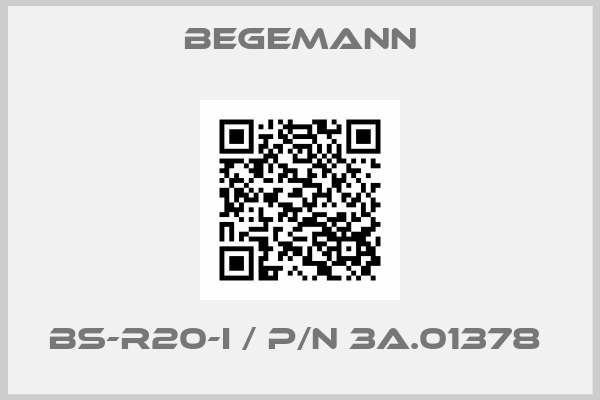 BEGEMANN-BS-R20-I / P/N 3A.01378 