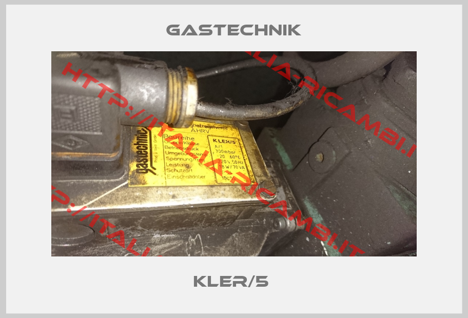 Gastechnik- KLER/5 