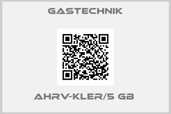 Gastechnik-AHRV-KLER/5 GB 