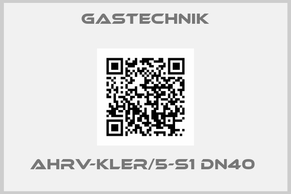 Gastechnik-AHRV-KLER/5-S1 DN40 