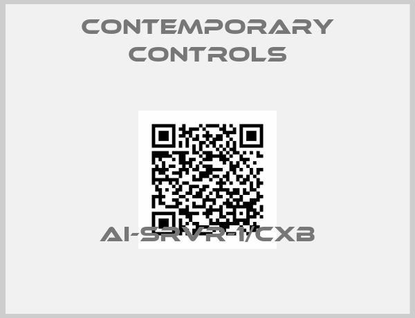 Contemporary Controls-AI-SRVR-1/CXB