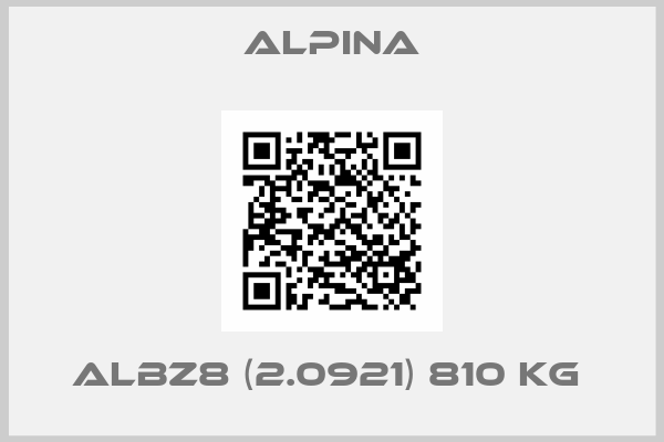 Alpina-ALBZ8 (2.0921) 810 KG 