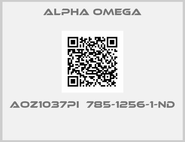 ALPHA OMEGA-AOZ1037PI  785-1256-1-ND 