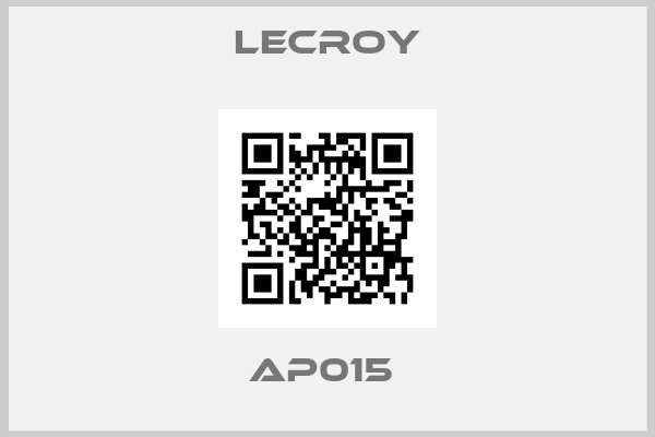 Lecroy-AP015 