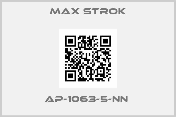 Max Strok-AP-1063-5-NN 
