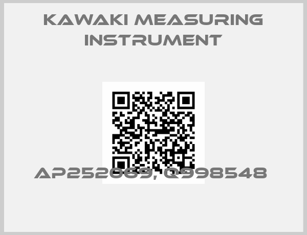 KAWAKI MEASURING INSTRUMENT-AP252069, Q998548 