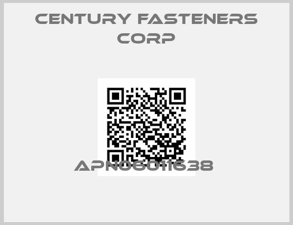 Century Fasteners Corp-APN06011638 