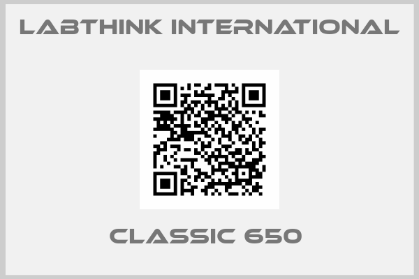 Labthink international-CLASSIC 650 