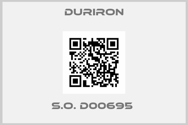 DURIRON-S.O. D00695 