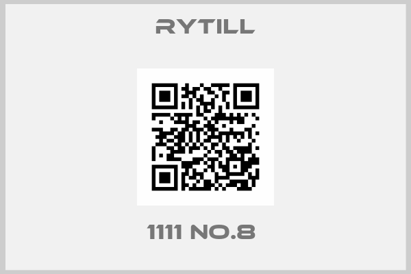 Rytill-1111 No.8 