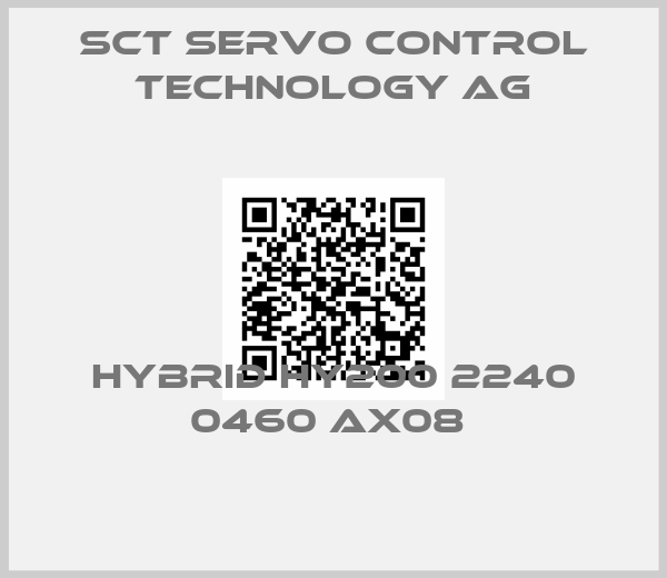 SCT Servo Control Technology AG-Hybrid HY200 2240 0460 AX08 