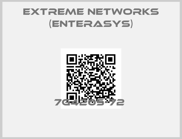 Extreme Networks (Enterasys)-7G4205-72 