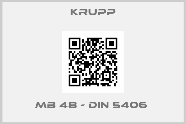 Krupp-MB 48 - DIN 5406 