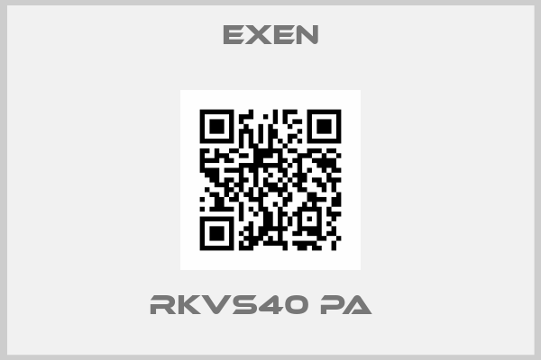 Exen-RKVS40 PA  