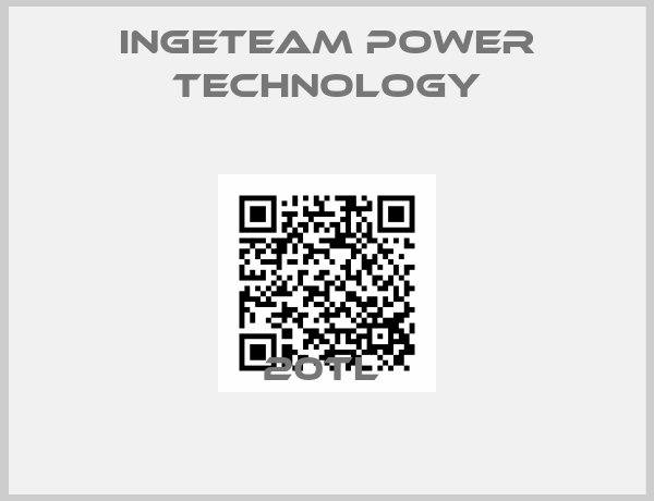 Ingeteam Power Technology-20TL 