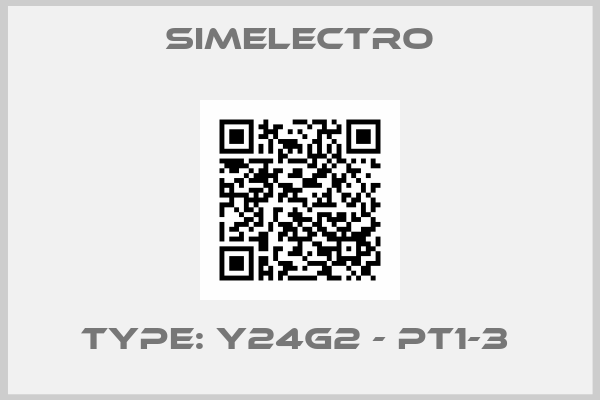 SIMELECTRO-Type: Y24G2 - PT1-3 