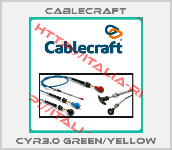 Cablecraft-CYR3.0 GREEN/YELLOW