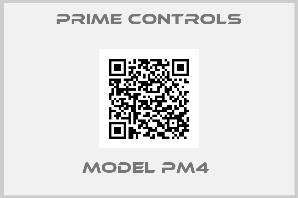 PRIME CONTROLS-Model PM4 