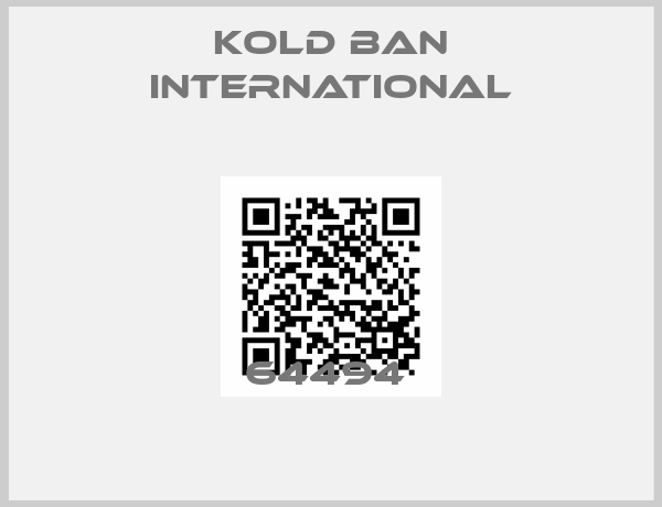 Kold Ban International-64494 