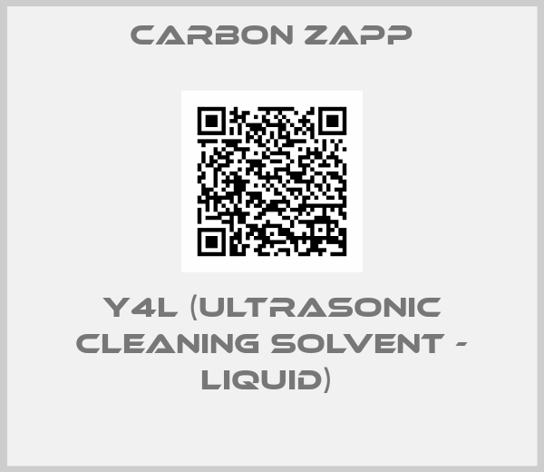 Carbon Zapp-Y4L (ULTRASONIC CLEANING SOLVENT - liquid) 