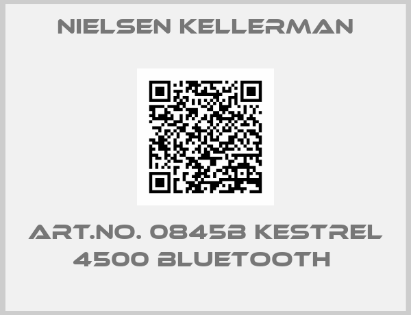 Nielsen Kellerman-Art.No. 0845B Kestrel 4500 Bluetooth 