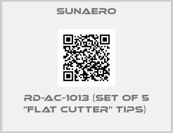 Sunaero-RD-AC-1013 (set of 5 "flat cutter" tips) 
