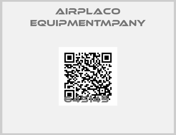 Airplaco Equipmentmpany-645145 