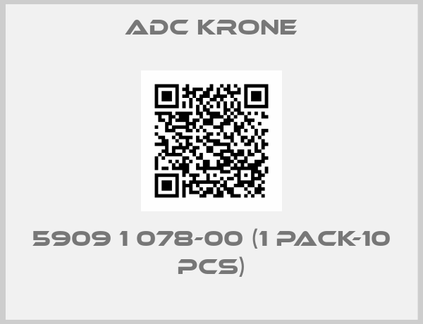 ADC Krone-5909 1 078-00 (1 pack-10 pcs)