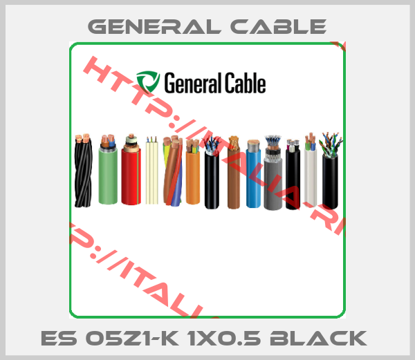 General Cable-ES 05Z1-K 1x0.5 Black 