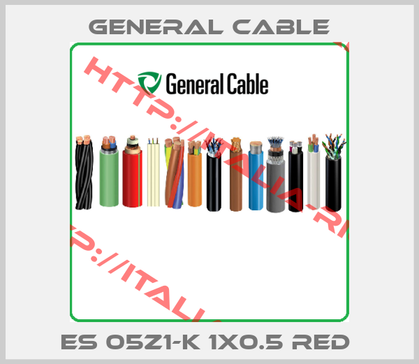 General Cable-ES 05Z1-K 1x0.5 Red 
