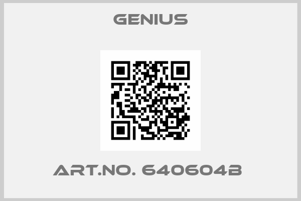 genius-ART.NO. 640604B 