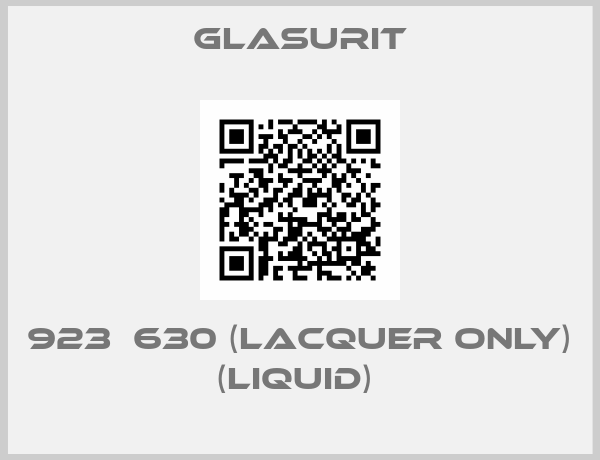 Glasurit-923  630 (Lacquer Only)  (Liquid) 