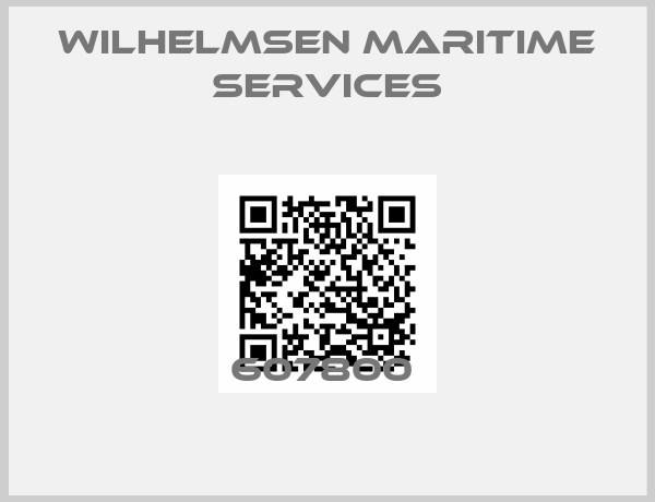 Wilhelmsen Maritime Services-607800 