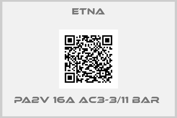 Etna-PA2V 16A AC3-3/11 BAR 