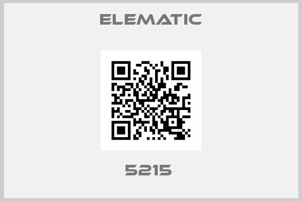 ELEMATIC-5215 