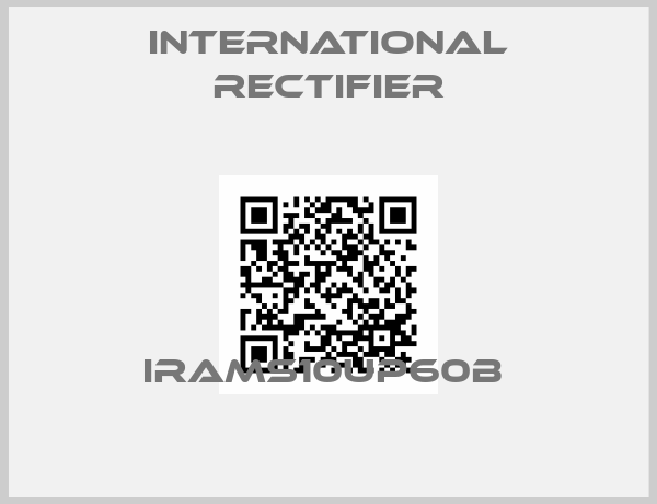 International Rectifier-IRAMS10UP60B 