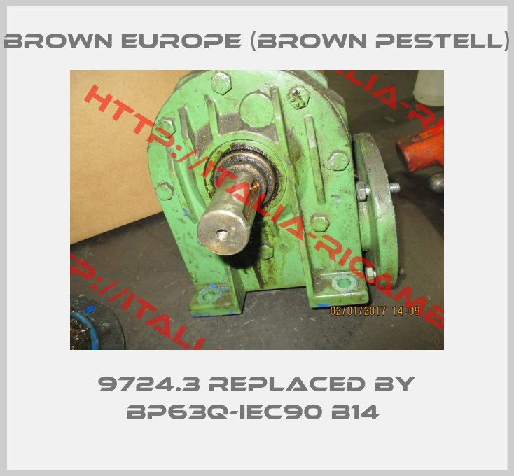 Brown Europe (Brown Pestell)-9724.3 REPLACED BY BP63Q-IEC90 B14 