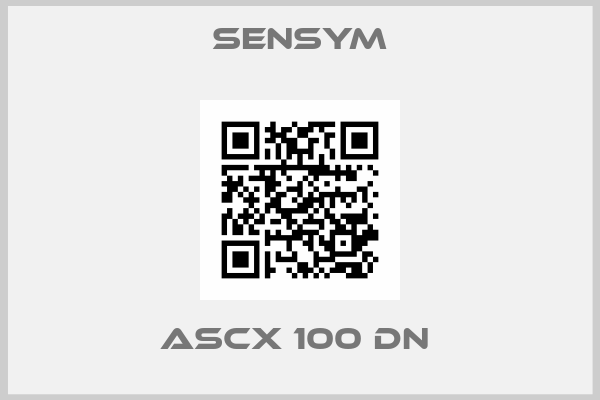 Sensym-ASCX 100 DN 