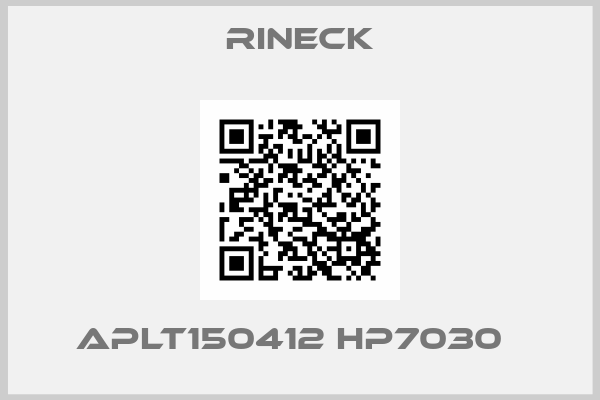 Rineck-APLT150412 HP7030  