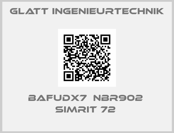 Glatt Ingenieurtechnik-BAFUDX7  NBR902  SIMRIT 72 
