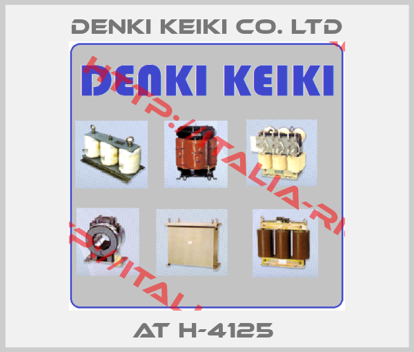 DENKI KEIKI CO. LTD-AT H-4125 