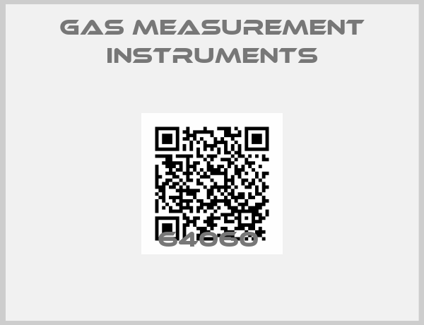 Gas Measurement instruments-64060 